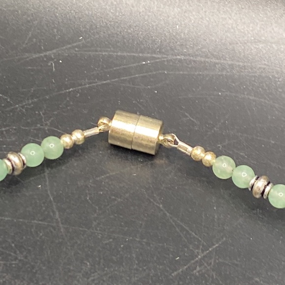 Natural Stone Necklace Earring Set - Picture 5 of 7